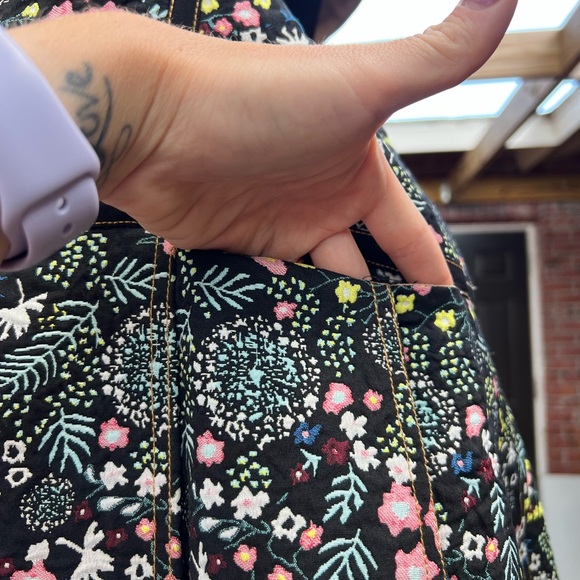 Hailee C Floral Jacquard Mini Dress - Picture 10 of 11